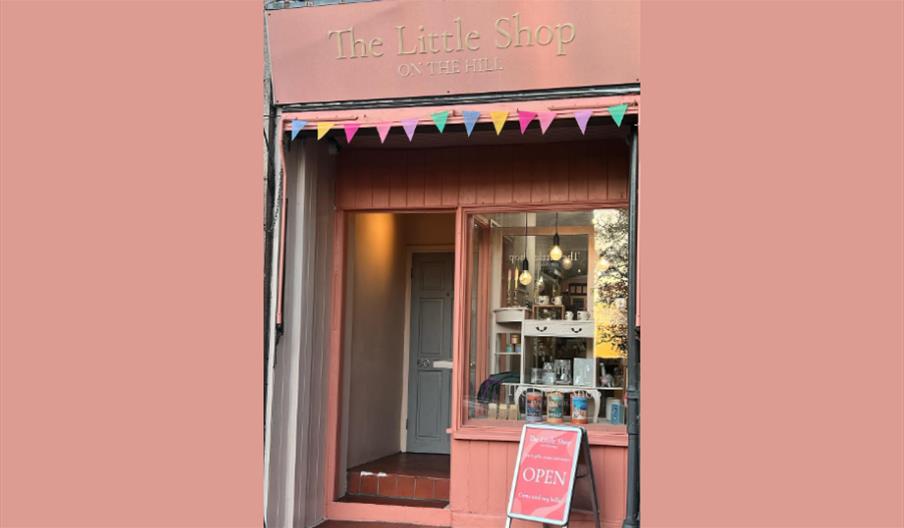 The Little Shop on The Hill exterior