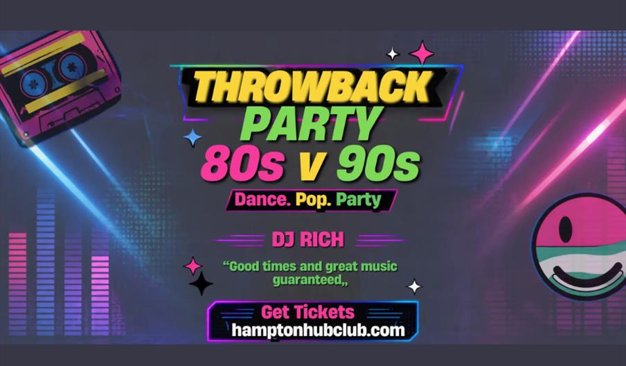 80’s vs 90’S -The Ultimate Throwback Party