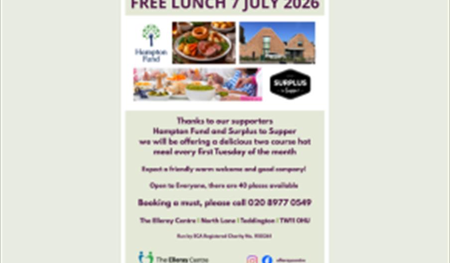 Free lunch at The Elleray Centre