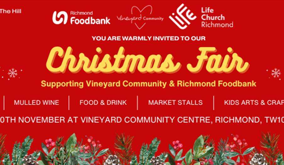 Vineyard Community & Richmond Foodbank Poster
