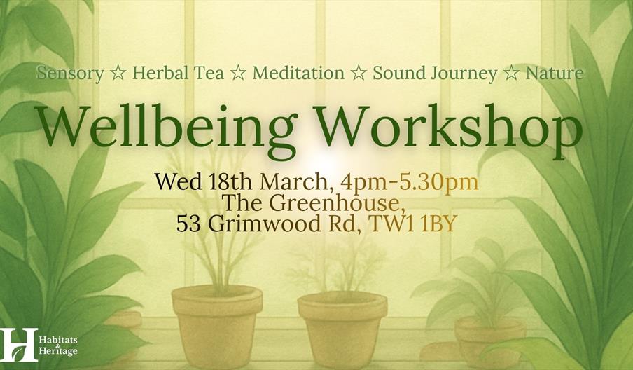 Wellbeing workshop poster