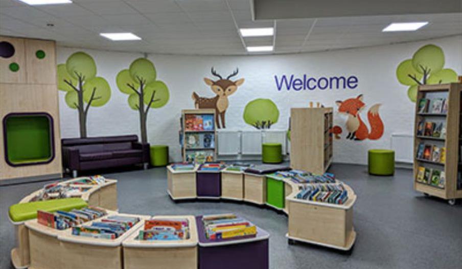 Interior Whitton Library