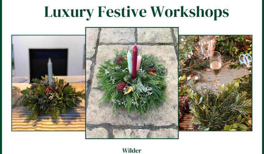Christmas Table Decoration Craft Workshop Richmond