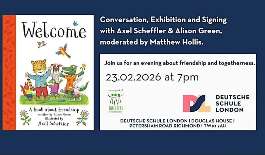 exhibition with axel scheffler