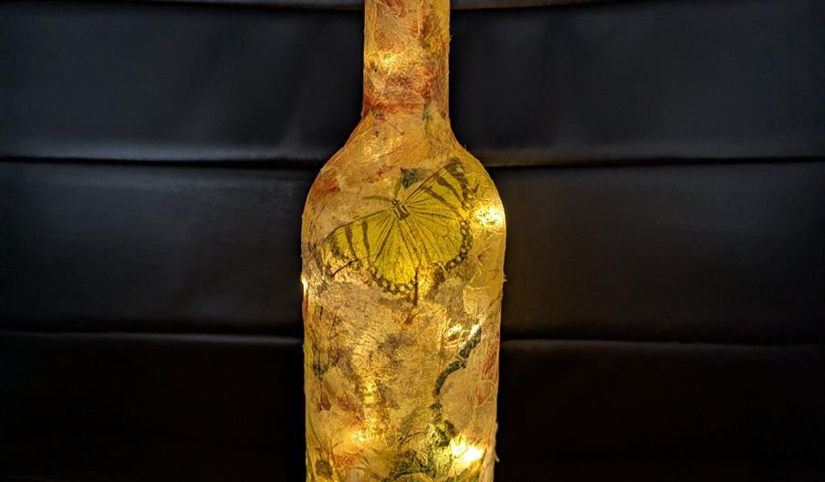 Lamp bottle