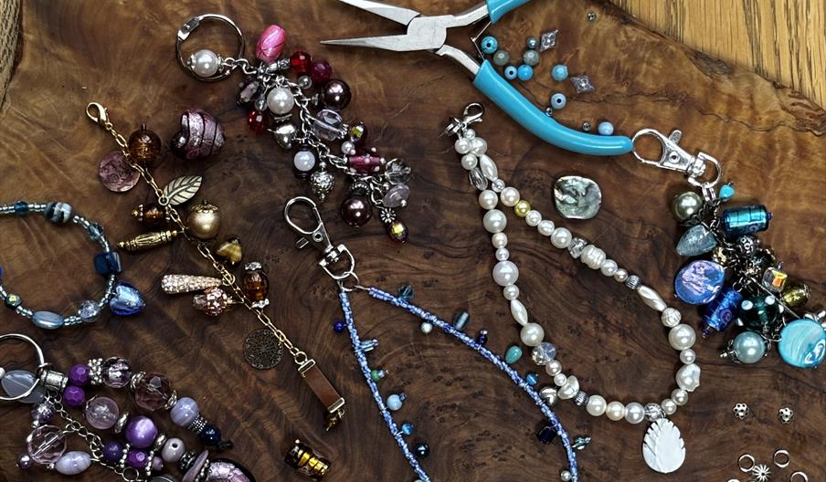 Beaded Charms & Keyrings