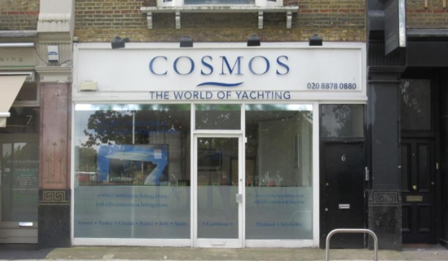Frotn shot of Cosmos