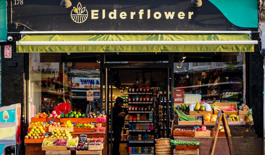 shop front elderflower