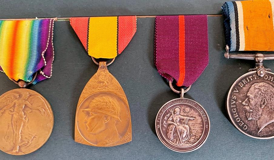 Medals from speaker's collection