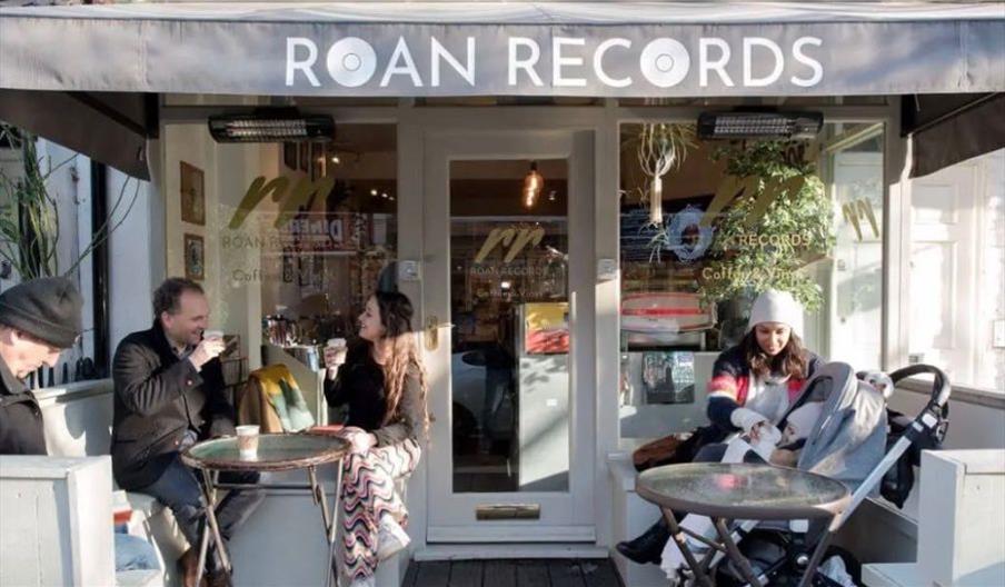 front shot of roan records