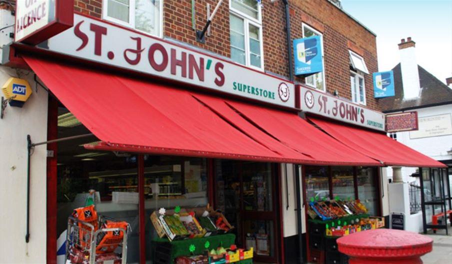 st johns shop front