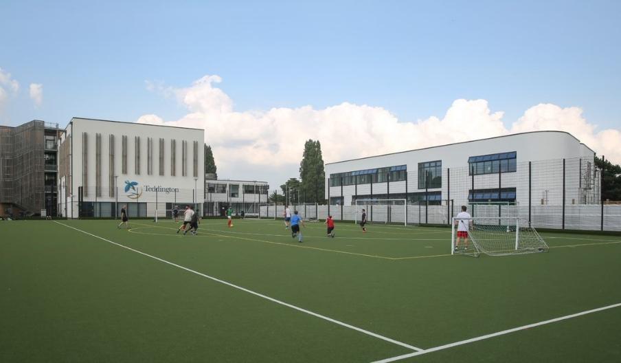 A side shot of Teddington Sports Centre