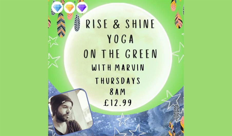 Yoga on Twickenham Green with Marvin