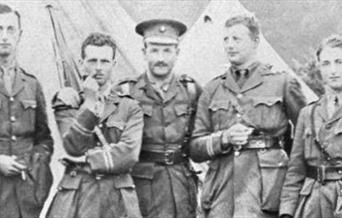 Junior officers of 2/6th West Yorkshire Regiment