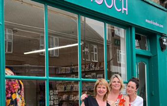 Mooch Barnes
Mooch owners Evelyn O’Flaherty (left), Sandra O’Connell (centre), and manager Siobhan