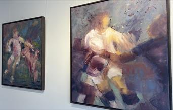Touchlines of Fortitude art exchibition
