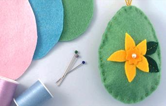 Felt Easter decorations