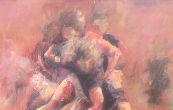 Touchlines of Fortitude painting