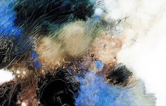 Gina Parr, 'A Great Escape', 2022, oil, charcoal, soft pastel and acrylic on canvas, 60 x 60 x 4.4 cm
