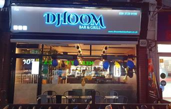 Dhoom Bar and Grill Exterior