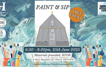 Painting and the Burton Mausoleum