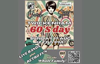 Twickenham '60s Day - Eel Pie All-Stars, The Carnaby Army, The 60's All-Stars, The Terraplanes
Church Street, Twickenham
