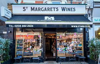 front shot of st margarets wines