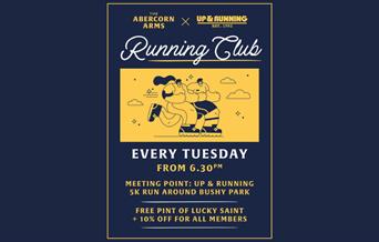 Abercorn Arms Running Club Flyer