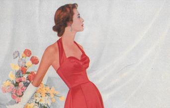 Advertisement for viscose rayon 1950s