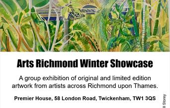 Arts Richmond Winter Showcase promotional graphic