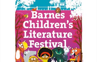 2025 Barnes Children's Literature Festival poster by Nadia Shireen