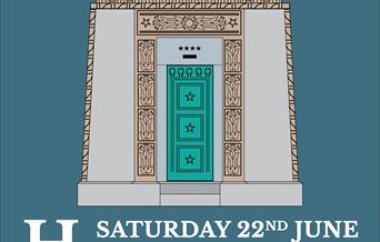 poster for a book launch at Kilmorey Mausoleum