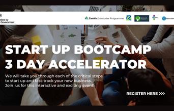 Start-up bootcamp accelerator banner