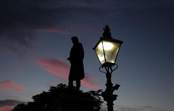Burns Statue