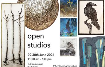 Colne Road Studios Art House open studios 29th -30th June 11.00am-6.00pm