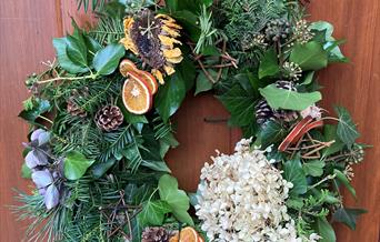 Foraged wreath