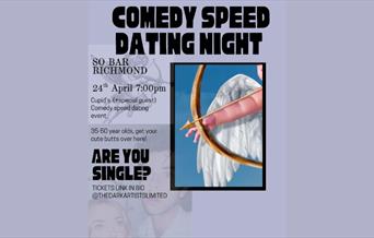 Comedy speed dating hosted by the dark artists