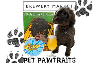 Create & Sip Painting Pet Portraits with Craft Beer