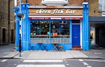 outside shot of sheen fish bar