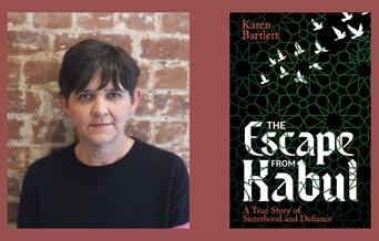Karen Bartlett and Escape from Kabul book cover