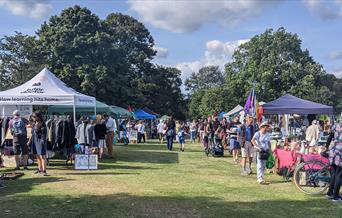 Ham Fair stalls