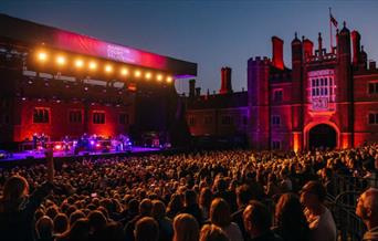 Hampton Court Music Festival Crowd