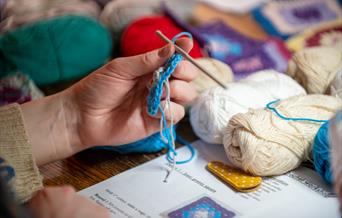 Learning to crochet