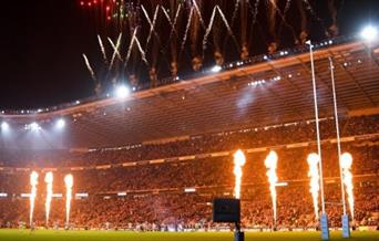 Amazing shot from Harlequins Rugby Club ground