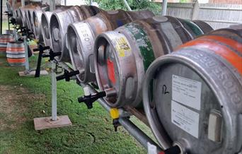 Beer kegs
