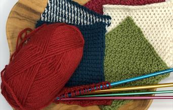 Tunisian Crochet Samples