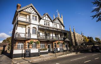 The Bell Inn shop front