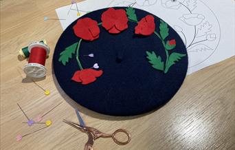 beret with making kit