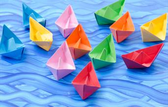 origami boats