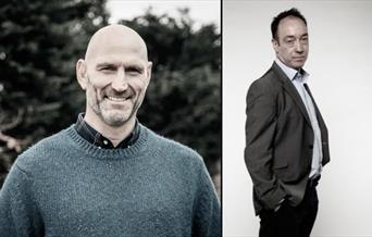 Lawrence Dallaglio and Owen Slot